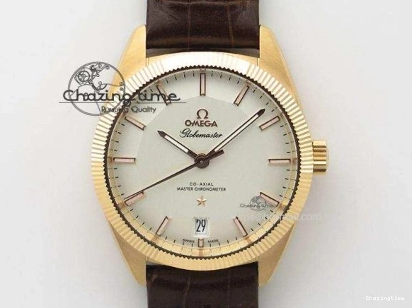 0223 Minimalist De Ville Power Reserve RG MKF 1:1 Best Edition RG Textured Dial on Brown Leather Strap A 7749